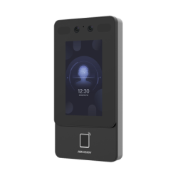 Terminal Min Moe PoE & WiFi de Reconocimiento Facial y Huella co Lector PROX EM / Exterior IP65  / Hasta 1.5 mts en Lectura de Rostro / Soporta P2P / 1,500 Rostros / 3,000 Huellas / Salida 12 Vcd para Chapa / PoE