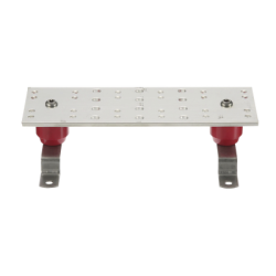 Barra de Puesta a Tierra Principal para Telecomunicaciones (TMGB), de 1/4 in x 4 in x 12 in 