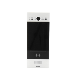Frente de Calle / Ideal para fraccionamientos / Administración 100% en la Nube / Notificación a APP / Llamada Telefónica / ANDROID / SIP / ONVIF /Reconocimiento Facial /  QR y PIN para Visitas desde la APP / IP65 / IK06 / Bluetooth