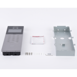 Videoportero IP Multiapartamento con Reconocimiento Facial / Llamada a App HikConnect (requiere monitor) / Protección IP65 / Apertura por Rostro, Tarjeta o App 