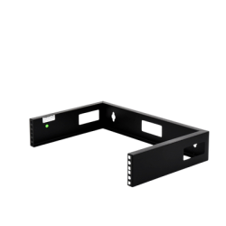 Rack Abierto de montaje en Pared, de 19in, Espacio para 2 Unidades de rack, Se envía el Gabinete Armado.