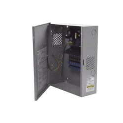 12 o 24 Vcc @ 4 A / Fuente tipo control / 8 circuitos de control ( NO / NC ) / capacidad de respaldo / requiere baterías. 