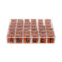 Kit Etiquetas Reflectivas para Identificación de Cajas de Empalme 