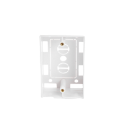Caja de Pared Universal, Color blanco, Para montaje con Placas de Pared 