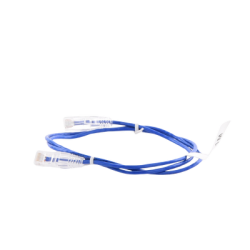 Cable de Parcheo Slim UTP Cat6 - 1 metro, Azul, Diámetro Reducido (28 AWG)