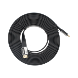 Cable HDMI de 5m | Alta Definición | Version 2.0 | Alta velocidad 18Gbps | 4K@60Hz | Conectores Chapados en Oro | Tipo Plano