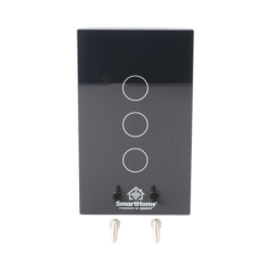 (Wifi) Apagador switch inalámbrico WIFI, control de 3 regresos de carga, 110V