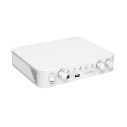 Amplificador una Zona / 2 Canales / 30 W por Canal / Conexión Bluetooth / Salida 4-8 Ω x 2 / 100V COM x 2 / Uso Interior 