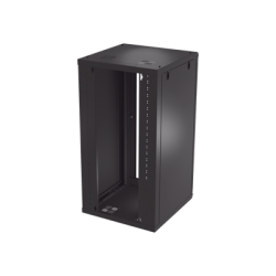 Gabinete de Pared 24U de 635 mm de Profundidad, Rack de 19'' en Acero Reforzado: Compacto y Resistente para Soluciones Profesionales
