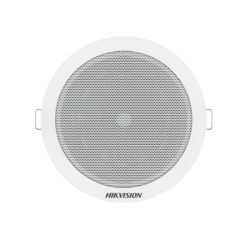 Altavoz Montaje en Plafón / 6 Watts / 100 V / Rejilla de Metal / Color Blanco / Uso Interior