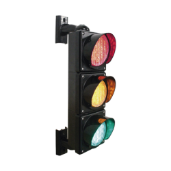 Semáforo / Señalización Rojo, Verde y Amarillo / Diametro 100mm / LED / 110vca.