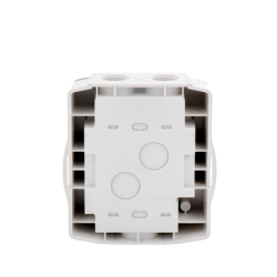 Sirena con Lámpara Estroboscópica para Exterior / a 2 Hilos / Configuración Estroboscópica Seleccionable / Color Blanco 