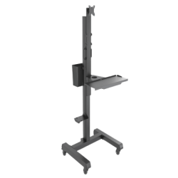 MONTAJE | Puesto de trabajo móvil sentado y de pie 