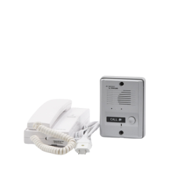 Kit de audio portero con un auricular (expandible hasta 3 auriculares)