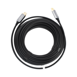 Cable HDMI de Fibra Óptica de 15m | Alta Definición | Version 2.1 | Alta velocidad 18Gbps | 8K@60Hz | HDCP 2.2 | Resistente a EMI y RFI