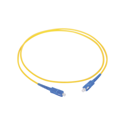 Jumper de Fibra Óptica Monomodo SC/SC Simplex de 1 metro 