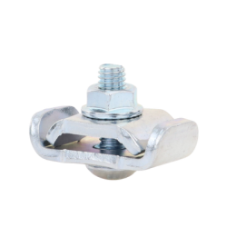 Kit 1 para unir tramos de charolas, con acabado Electro Zinc