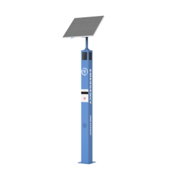 Estación de Pánico de Alarma Solar / Comunicación 4G / Cámara de 2 Megapixel / Audio de Dos Vías / Exterior IP65 / IK10 / Micro SD