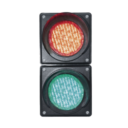 Semáforo / Señalización Rojo y Verde / Diametro 100mm / LED / 110vca.