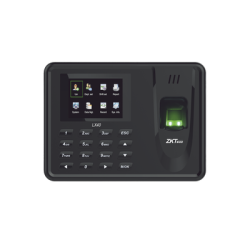 Lector de Huella con Teclado para Control de Asistencia, 500 Huellas, Genera Reporte por USB en Excel, Descarga mediante memoria USB / Incluye Fuente