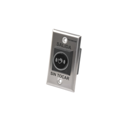 Botón sin contacto iluminado normalmente abierto y cerrado
