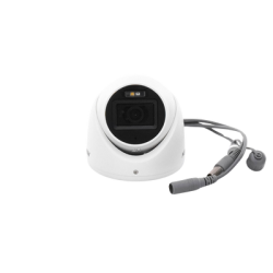 [Dual Light + ColorVu] Turret TURBOHD 2 Megapixel (1080p) / Lente 2.8 mm / 30 mts IR + 20 mts Luz Blanca / Gran Angular 101° / Exterior IP67 / Micrófono Integrado /  4 Tecnologías /  Metal 