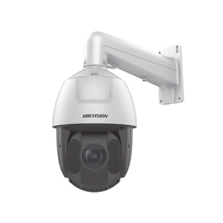 PTZ IP 4 Megapixel / 25X Zoom / 150 mts IR / DARKFIGHTER / ACUSENSE (Evita Falsas Alarmas) / Exterior IP66 / WDR 120 dB / PoE+ / Alarmas y Audio I/O / Micro SD / Metal / 24 VCA