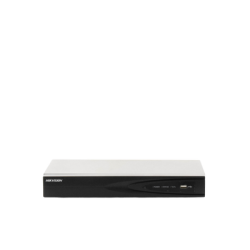 NVR 8 Megapixel (4K) (Compatible con Cámaras ACUSENSE) / 4 canales IP / 4 Puertos PoE+ / 1 Bahía de Disco Duro / Salida de Vídeo en 4K / 300 Metros PoE Modo Extendido