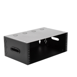 Gabinete para Montaje en Pared liviano, 4 Unidades de rack, Profundidad máxima de trabajo 250 mm, Se envía el Gabinete Armado.