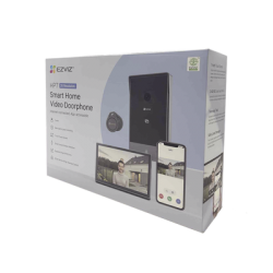 Videoportero IP Conexión a 2 Hilos / Con Monitor Wi-Fi para Interior / Frente de Calle  IP65 Uso En Exterior Debe Tener Protección / Cámara 3 Megapíxel / Llamada a la App / Apertura remota  / Soporta 2 Puertas / Ranura para Mic