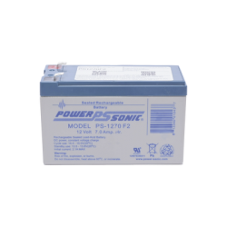 Batería 12V, 7AH, Para Respaldo, Tecnologías AGM/VRLA, 5 Años Vida Útil, Terminales F2, Reconocida UL 